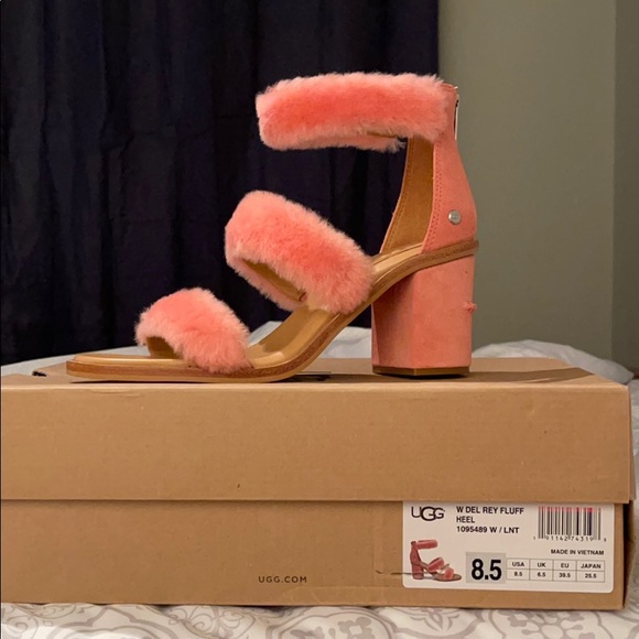 UGG Shoes Brand New Never Worn Womens Fluffy Ugh Heels Poshmark